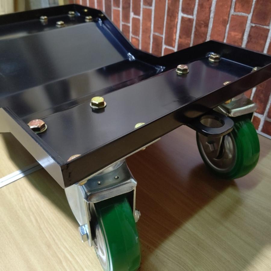 カードーリー業者様用 ウレタン製車輪 パウダーコート済み 事故車運搬用 レッカー作業用 不動車運搬 |  | 10