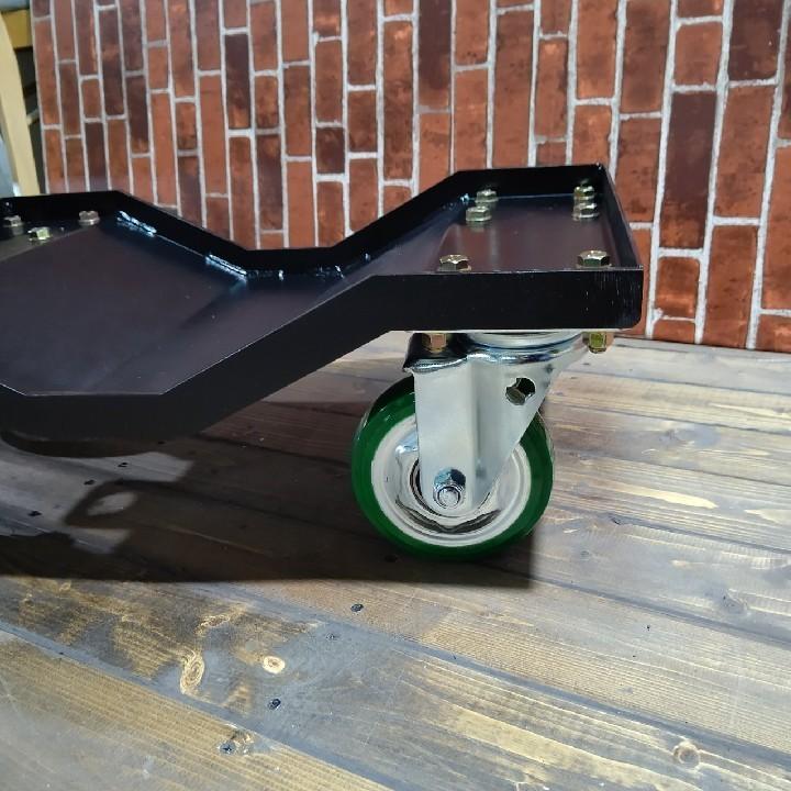 カードーリー業者様用 ウレタン製車輪 パウダーコート済み 事故車運搬用 レッカー作業用 不動車運搬 |  | 02