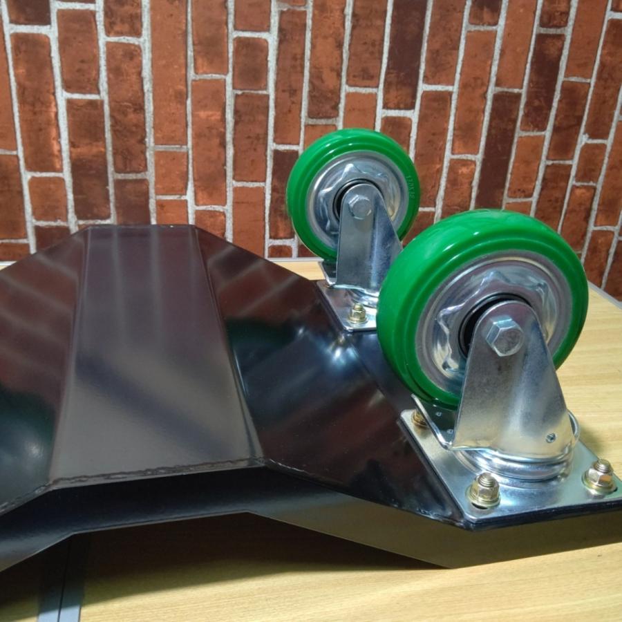 カードーリー業者様用 ウレタン製車輪 パウダーコート済み 事故車運搬用 レッカー作業用 不動車運搬 |  | 06