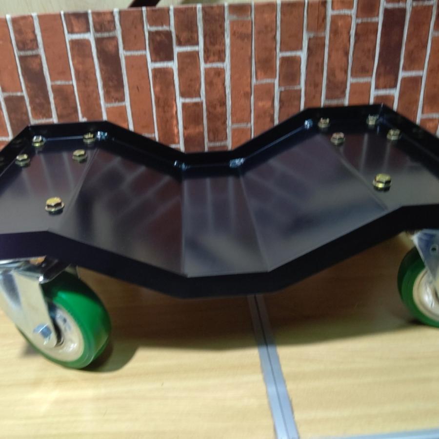 カードーリー業者様用 ウレタン製車輪 パウダーコート済み 事故車運搬用 レッカー作業用 不動車運搬 |  | 08