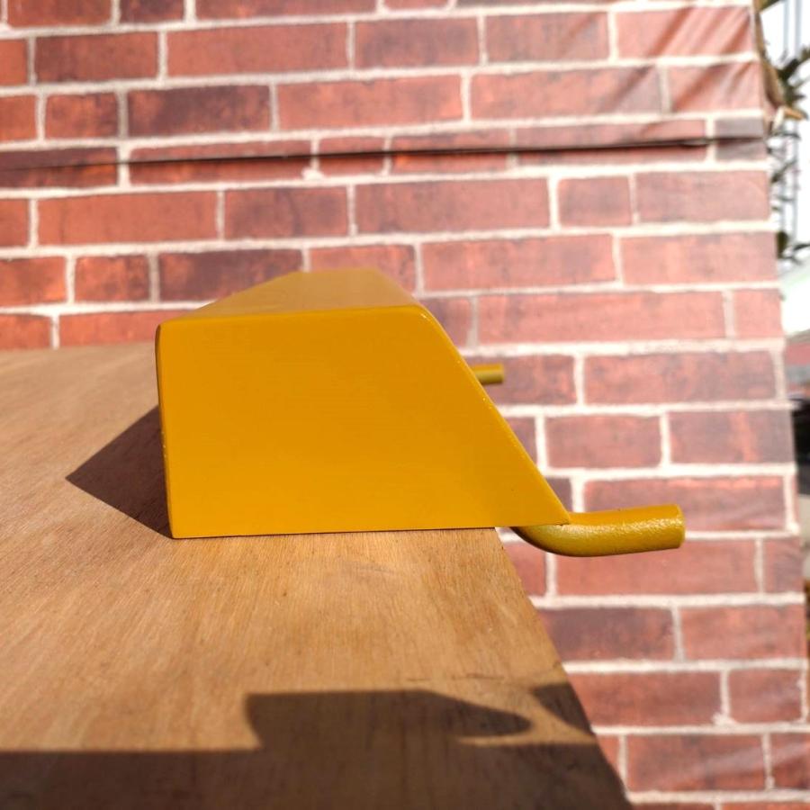 高さ5cmローダウン車対応/積載車車輪止め/2個セット/爪幅30cm/ユニキャリア/極東/ユニック |  | 03