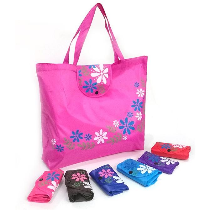 折り畳みエコバッグ ボタニカル柄 退職 お礼 プチギフト 45×38cm 大容量 A3 かわいい ナイロン トート 色おまかせ 転勤 異動 職場 お返し ギフト |  | 08