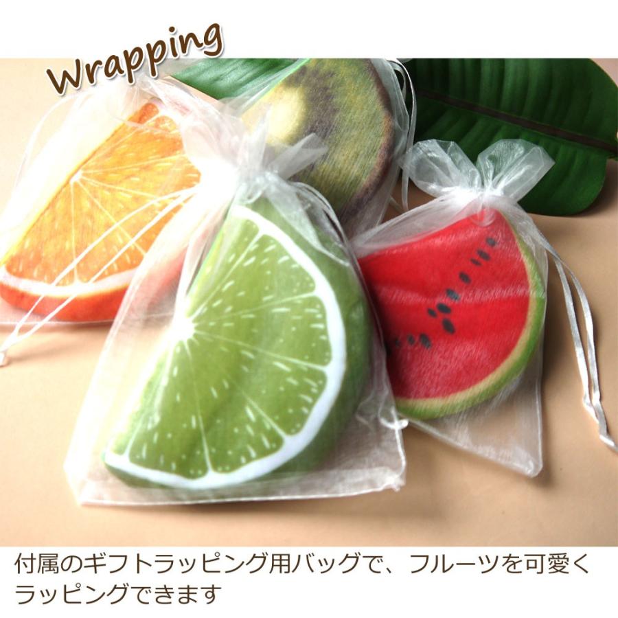 リアルプリント フルーツおまかせポーチ 退職 お礼 ギフト プチギフト 果物モチーフ 小銭入れ キーケース オレンジ ライム すいか キウイ みかん |  | 08