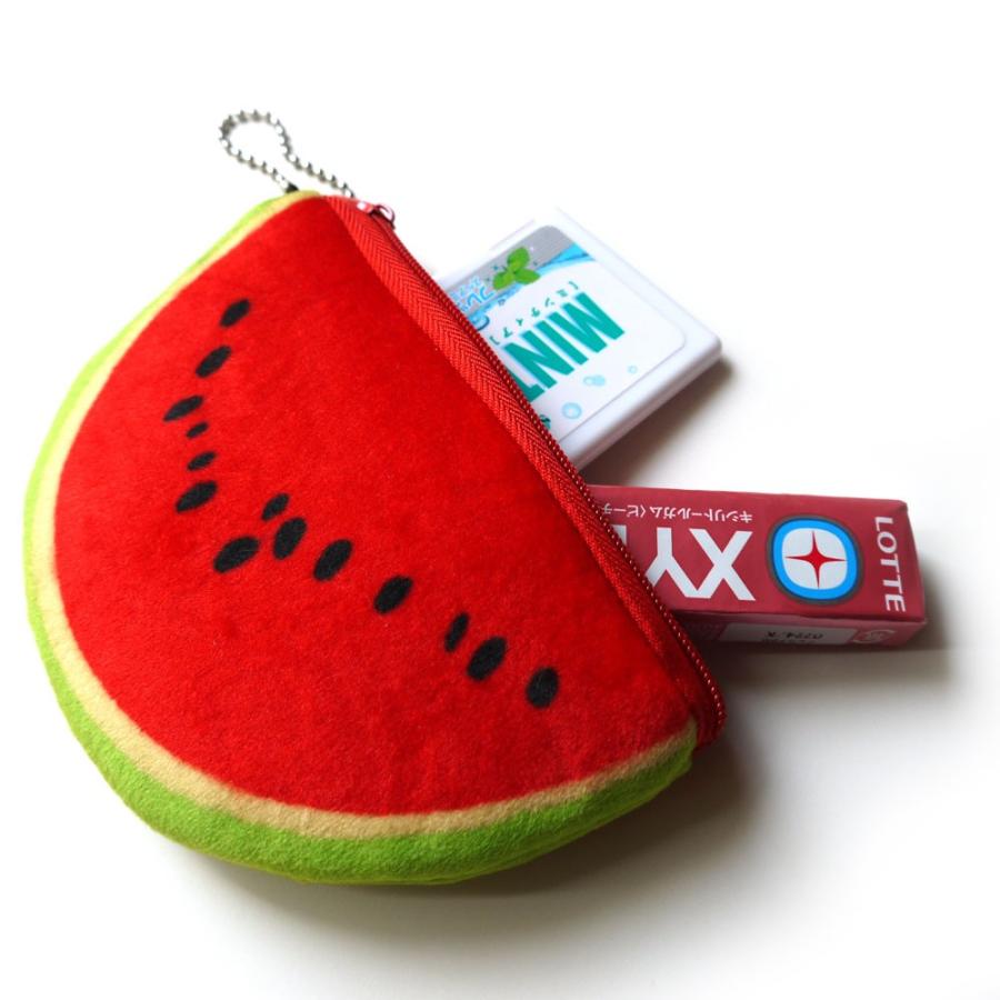 リアルプリント フルーツおまかせポーチ 退職 お礼 ギフト プチギフト 果物モチーフ 小銭入れ キーケース オレンジ ライム すいか キウイ みかん |  | 09