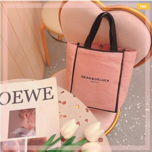 buon　DEAN & DELUCA ピンクトート 小　ラスト一点 buon DEAN & DELUCA ピンクトート 小 ラスト一点 DEAN & DELUCA