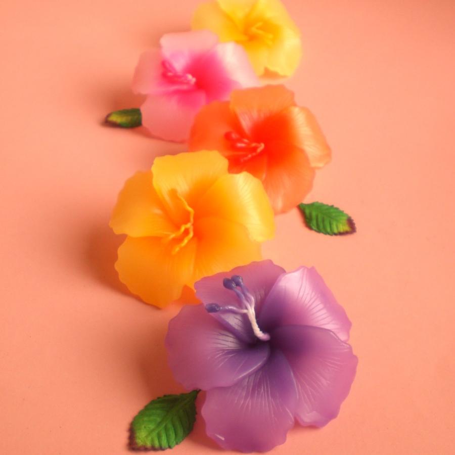 ハイビスカス フローティングキャンドル アソート 12個入り 水に浮かぶ 香りつきアロマキャンドル |  | 05