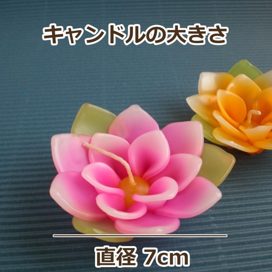 ロータス（蓮）フローティングキャンドル アソート 12個入り 水に浮かぶ 香りつきアロマキャンドル |  | 04