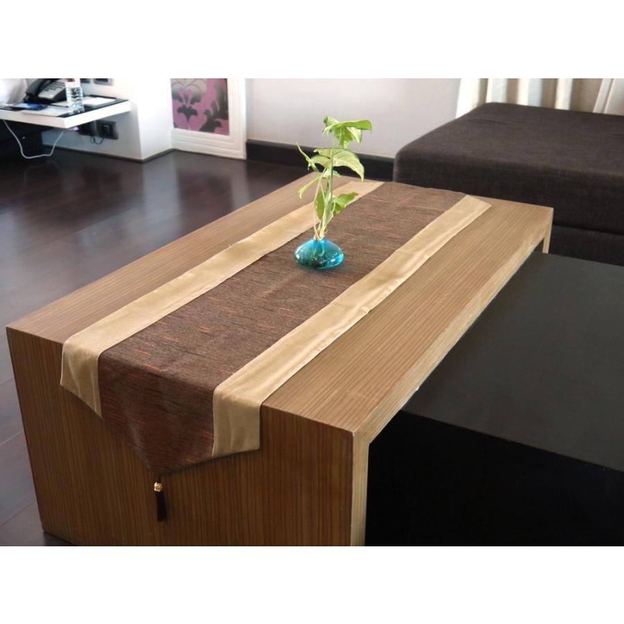 洗濯機で洗える本格シルク調テーブルランナー : Cs Select シーズ