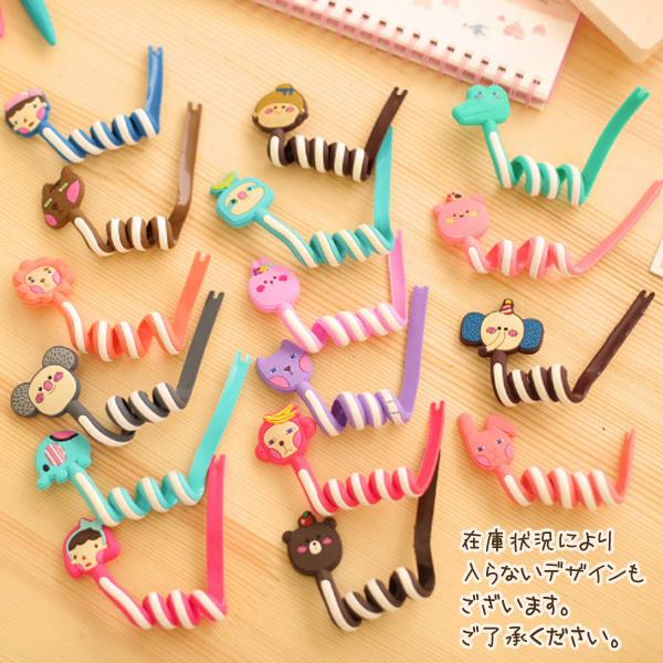 コードまとめる君 配線ケーブルをまとめる楽しいグッズ デザインおまかせ ラッピングしてお届け！無料サンキューシール 退職お礼ギフトお返しプレゼントに |  | 12