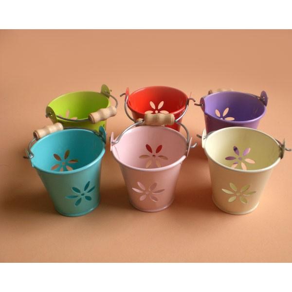 おまかせブリキのミニバケツ / 無料ラッピンググッズ 退職お礼お返しプチギフトにおしゃれなインテリア収納グッズ |  | 09
