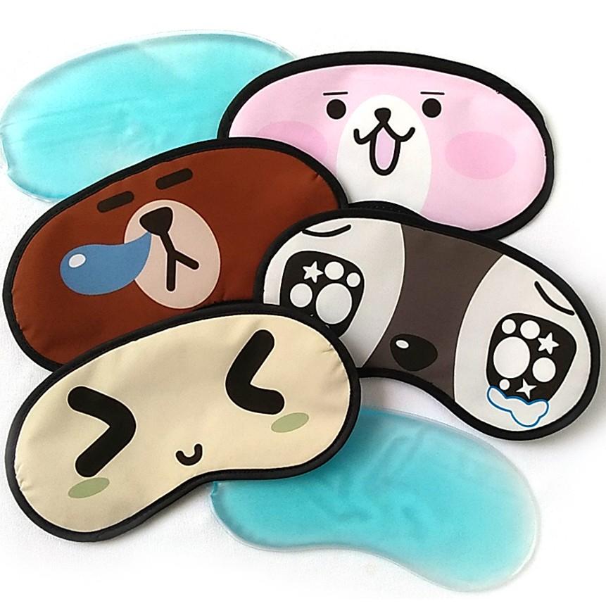 温冷おもしろアイマスク ジェルパッドつき 楽しいデザインおまかせ 冷やしても温めても使える！3wayアイマスク ジェルパッド取り外し可 |  | 05