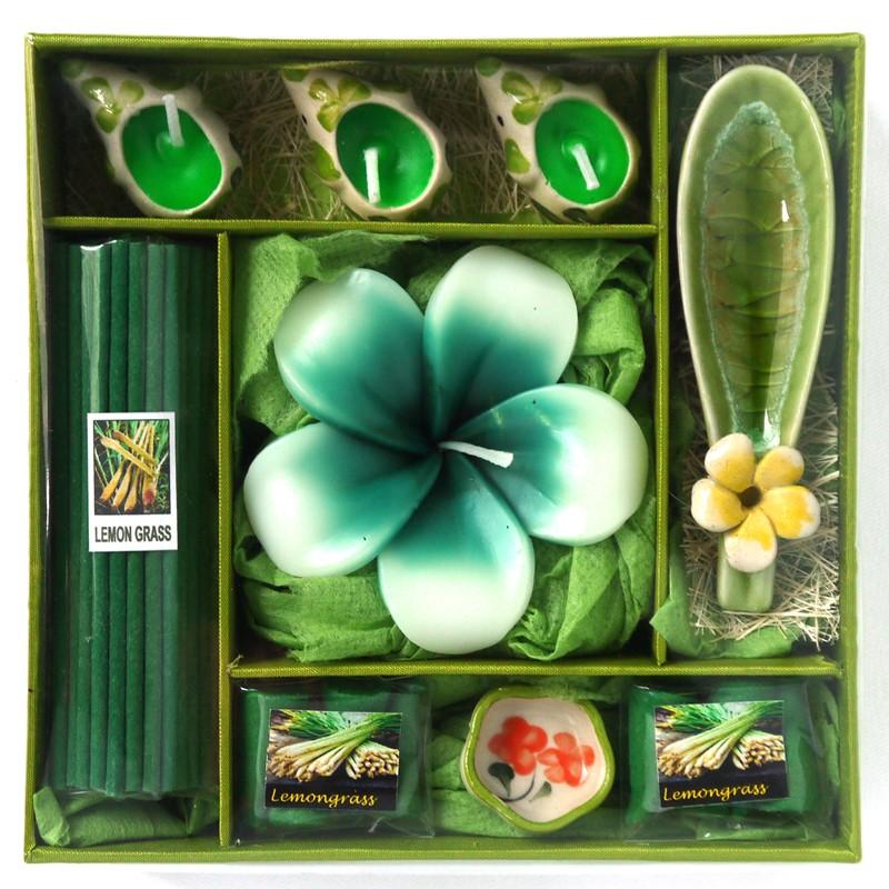 アロマギフトBOX Lサイズ 退職ギフトお返しプチギフト アロマキャンドルとお香が入ったアロマグッズのセット 7色から選べます |  | 02