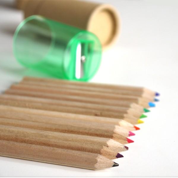 色鉛筆ギフトセット12本 鉛筆削りつき / お返しギフト・イベント