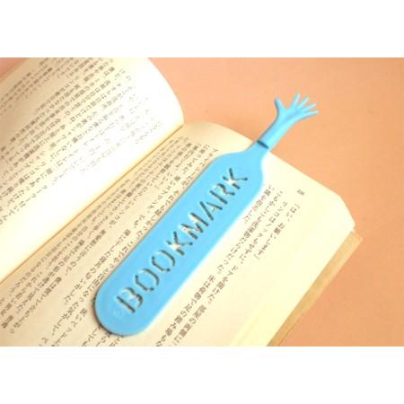 【2枚セット】本から手が飛び出して見えるしおりブックマーク / ハッピーハンドブックマーク / 退職お礼・お返しギフト・結婚式プチギフトに |  | 05