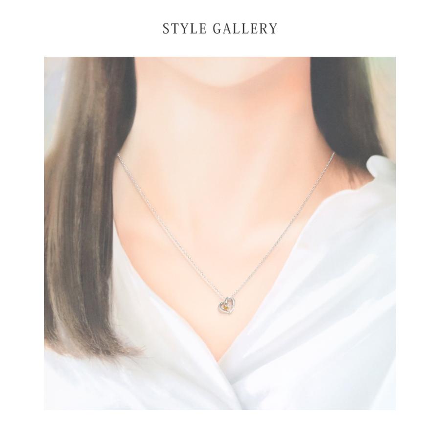 リボン済＆紙袋 4℃ ネックレス ヨンドシー 正規品 レディース 11月 誕生石 誕生日 ハートモチーフ 4ドシー ペンダント | 4℃ | 04