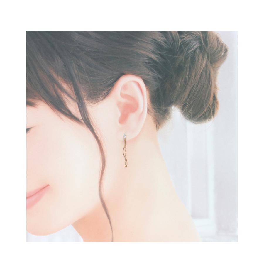 リボン済＆紙袋 4℃ ピアス ヨンドシー 正規品 レディース 4ドシー 揺れるピアス ギフト ジュエリー アクセサリー プレゼント | 4℃ | 05