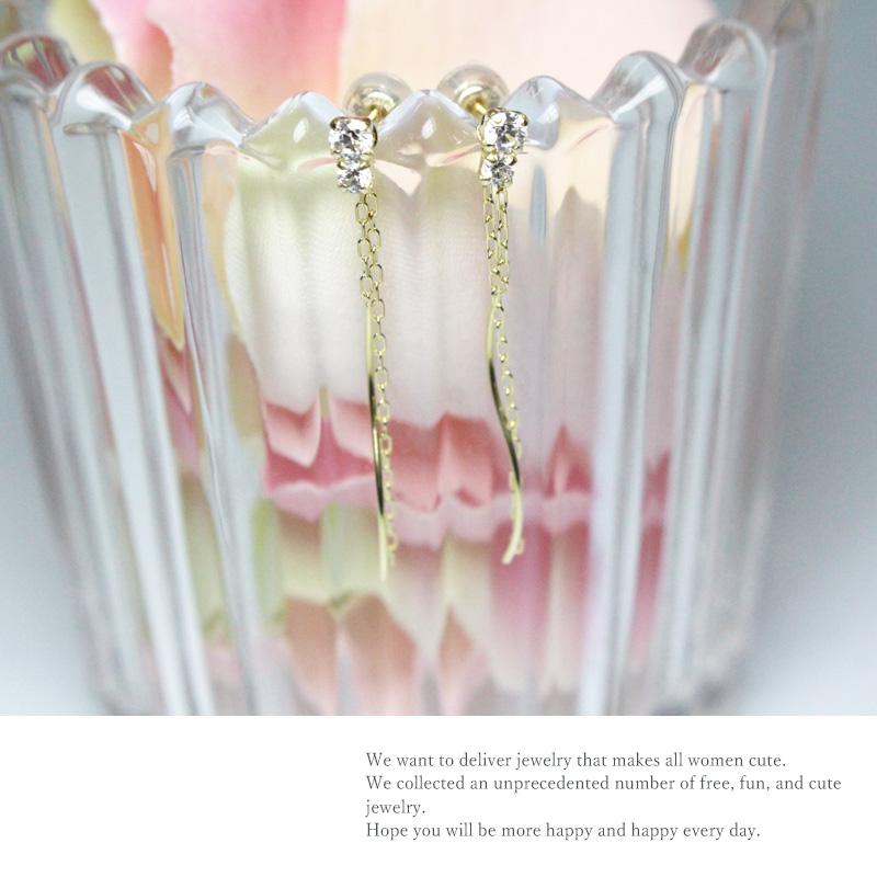 リボン済＆紙袋 4℃ ピアス ヨンドシー 正規品 レディース 4ドシー 揺れるピアス ギフト ジュエリー アクセサリー プレゼント | 4℃ | 08