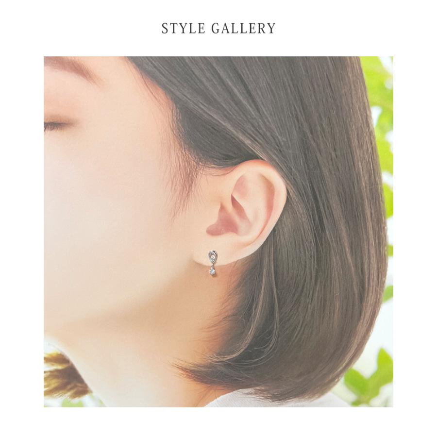リボン済＆紙袋 4℃ ピアス ヨンドシー 正規品 レディース 4ドシー しずくモチーフ ギフト ジュエリー アクセサリー | 4℃ | 03
