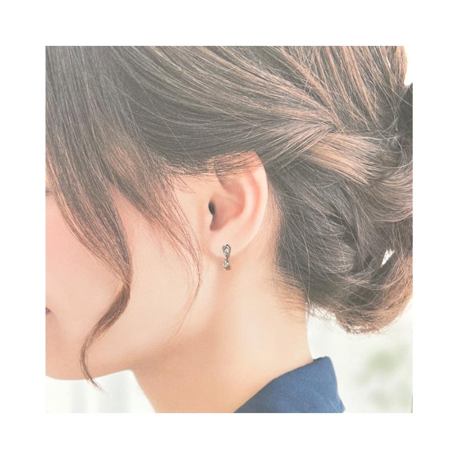 リボン済＆紙袋 4℃ ピアス ヨンドシー 正規品 レディース 4ドシー しずくモチーフ ギフト ジュエリー アクセサリー | 4℃ | 04