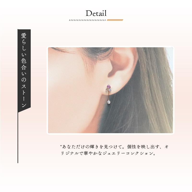 リボン済＆紙袋 4℃ ピアス ヨンドシー 正規品 レディース 4ドシー フラワーモチーフ ギフト ジュエリー アクセサリー | 4℃ | 04