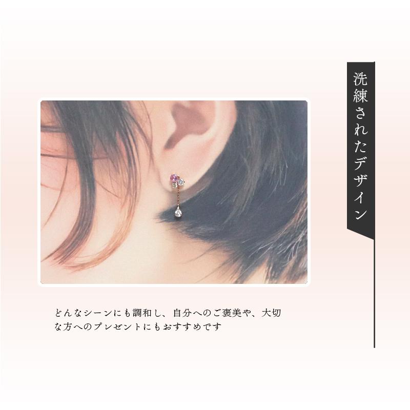 リボン済＆紙袋 4℃ ピアス ヨンドシー 正規品 レディース 4ドシー フラワーモチーフ ギフト ジュエリー アクセサリー | 4℃ | 06