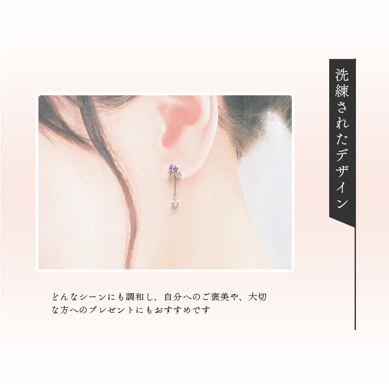 リボン済＆紙袋 4℃ ピアス ヨンドシー 正規品 レディース 4ドシー フラワーモチーフ ギフト ジュエリー アクセサリー | 4℃ | 07