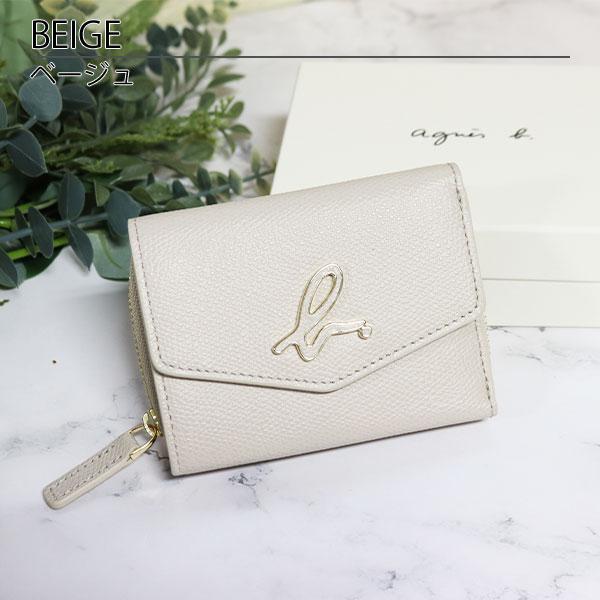 agnes b.（アニエスベー） 財布 折財布 三つ折り ミニウォレット