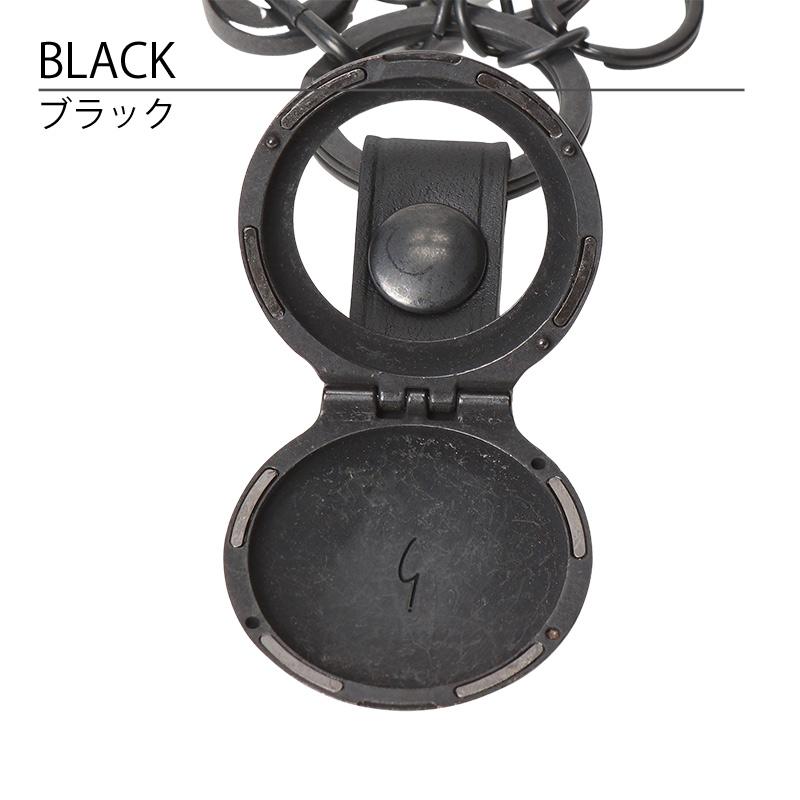 agnes b. アニエスベー Airtagキーホルダー ロゴ メンズ