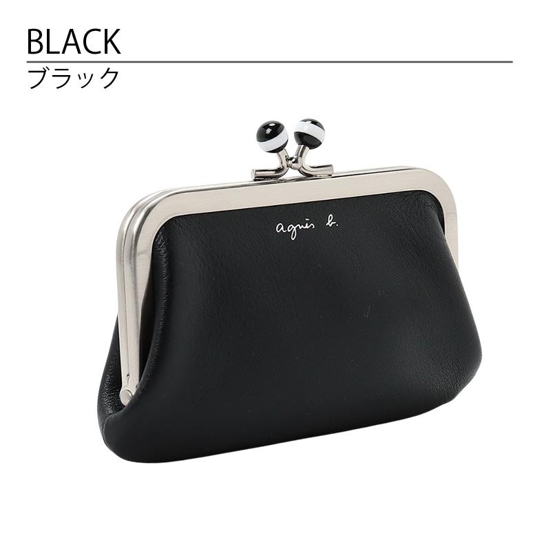 アニエスベー 財布 レディース レザー がま口 コインケース 