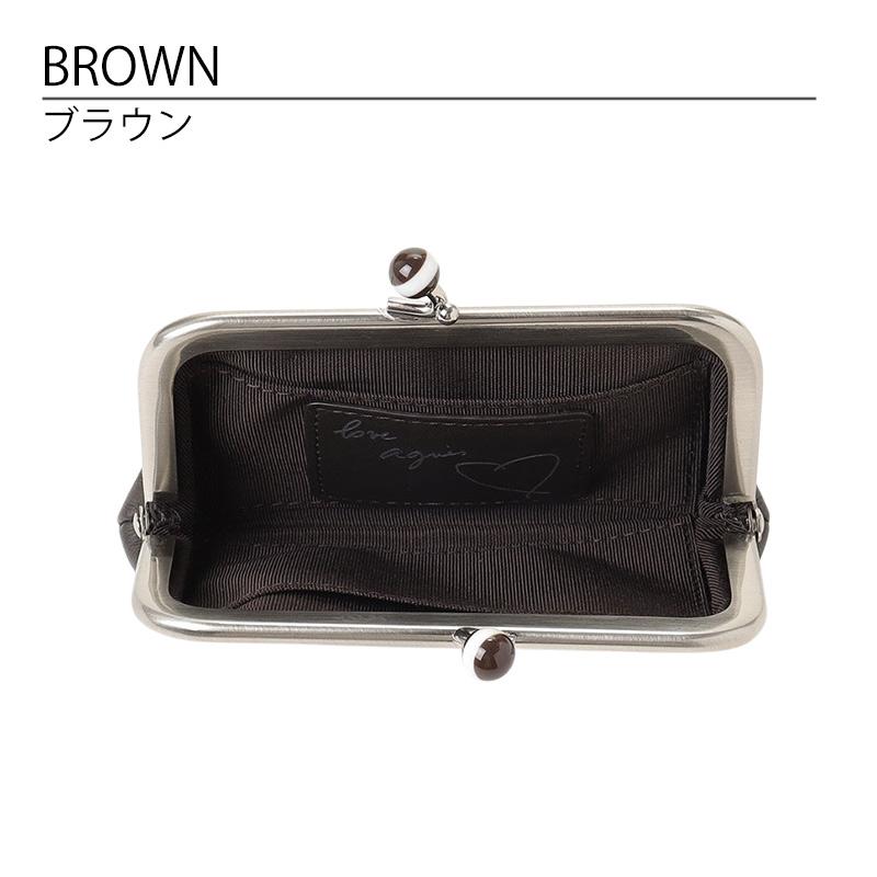 アニエスベー 財布 レディース レザー がま口 コインケース 