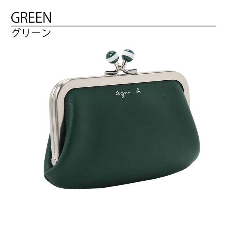 アニエスベー 財布 レディース レザー がま口 コインケース 