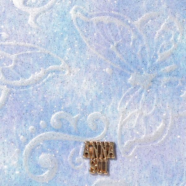 アナスイ 定期入れ 本皮 レディース レザー 2面パスケース ピンクライトブルー パピヨン 316894 喜ばれるギフト 通学 通勤 入学 入社 お祝 電車 学校 会社 | ANNA SUI | 11