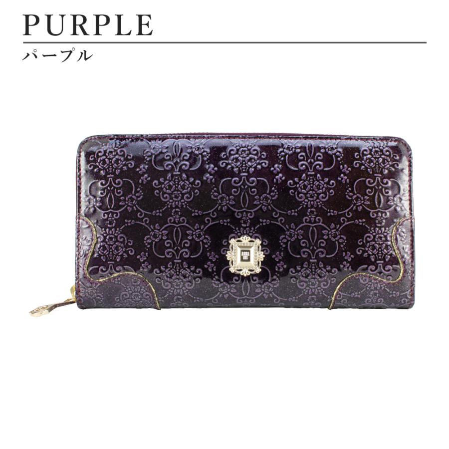 アナスイ ANNA SUI 財布 長財布 レディース ラウンドファスナー ブランド 本皮 レザー ルーミー 317970 310490 喜ばれるギフト | ANNA SUI | 17