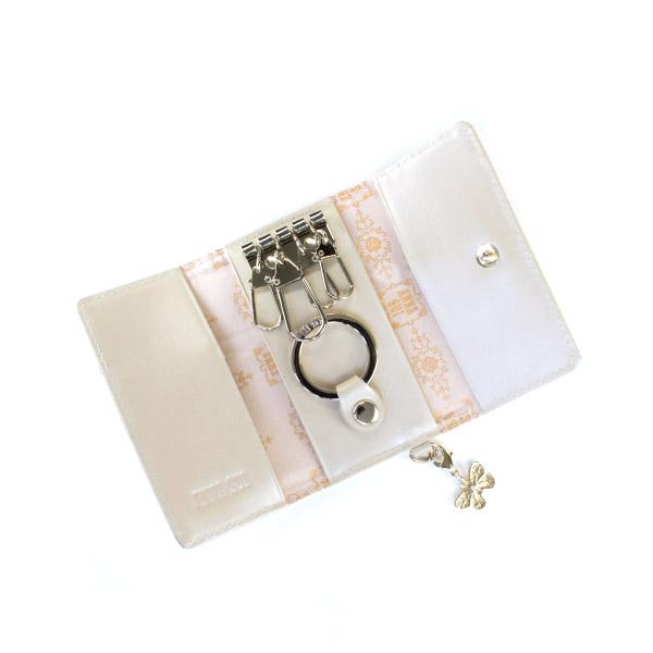 アナスイ ANNA SUI レディース キーケース キーリング ブランド 本皮 レザー ローズハート 317984 喜ばれるギフト | ANNA SUI | 05