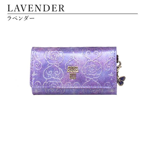 アナスイ ANNA SUI レディース キーケース キーリング ブランド 本皮 レザー ローズハート 317984 喜ばれるギフト | ANNA SUI | 06