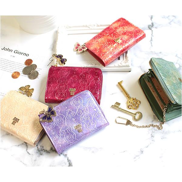 アナスイ 財布 キーケース ANNA SUI コインケース パスケース マルチケース カードケース レディース ブランド | ANNA SUI | 10