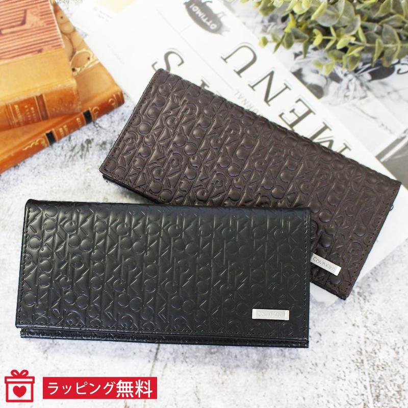 シーケー カルバンクライン Ck Calvin Klein ロゴ型押し並行輸入品 長財布 メンズ 742 春財布 父の日ギフト プレゼント Calvin362 クールスタイル 通販 Yahoo ショッピング