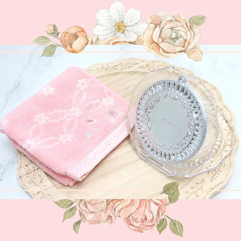 JILL STUART（ジルスチュアート） 名入れ 刺繍 コンパクトミラー