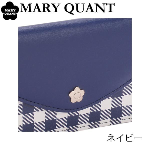 還元祭 マリークワント マリクワ パスケース 定期入れ Icカード ケース ストラップ レターギンガム 限定品 Www Yalaphone Com