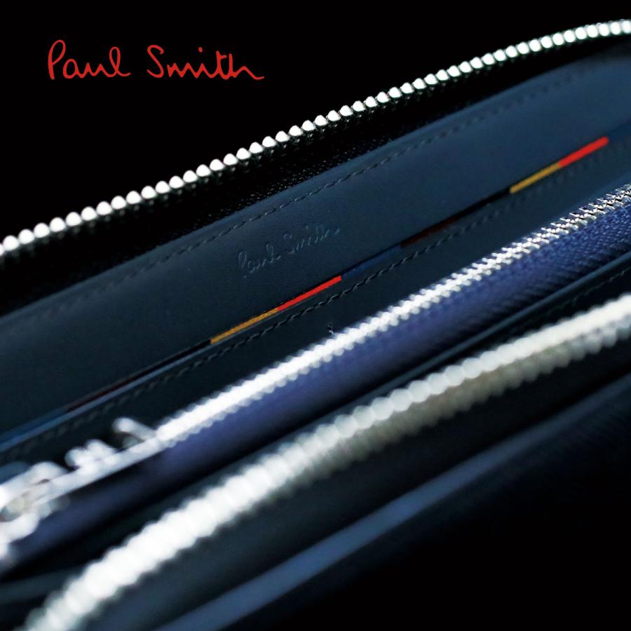 Paul Smith（ポール・スミス） 長財布 メンズ ラウンドファスナー