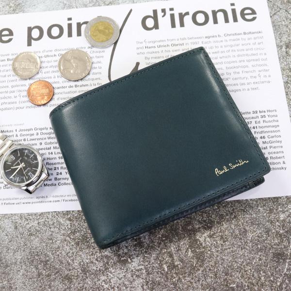 Paul Smith（ポール・スミス） 財布 折り財布 ベジタン メンズ