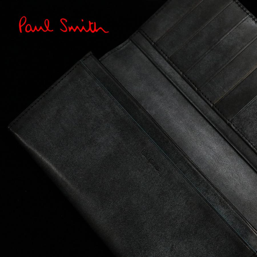 Paul Smith（ポール・スミス） 財布 メンズ ワックスレザー 長財布