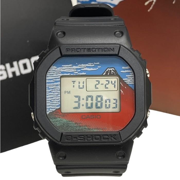 G-SHOCK DW-5600KH-24-1JR ブラック 北斎 【公式通販】