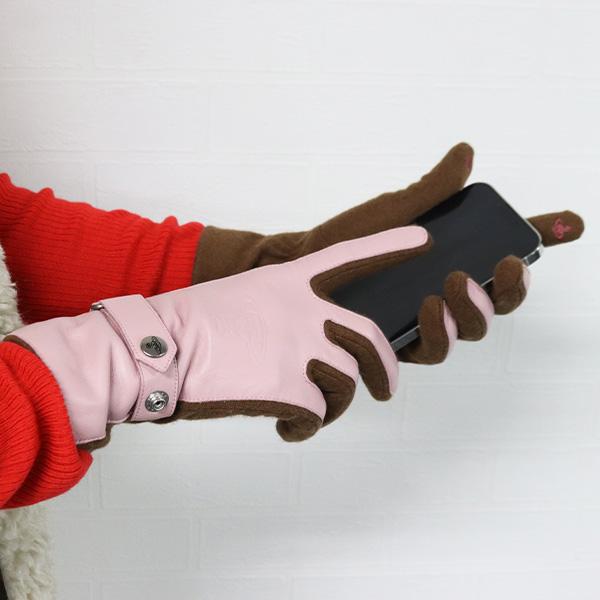 ヴィヴィアン ウエストウッド 革手袋 レディース スマホ対応タイプ ヴィヴィアンウエストウッド レディース 革手袋 スマホ対応