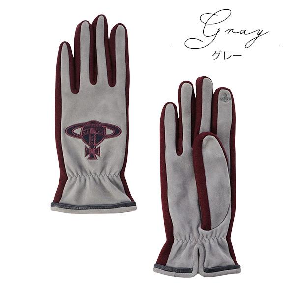 ヴィヴィアン レディース 手袋 異素材コンビ 手袋 4151VW544 | Vivienne Westwood | 05