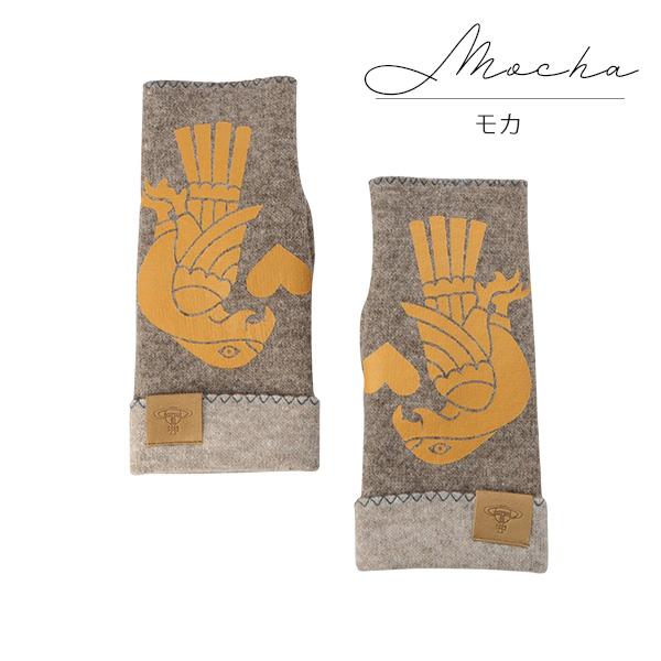 ヴィヴィアン レディース 手袋 TWIN EAGLES フィンガーレス手袋 4131VW351 | Vivienne Westwood | 03