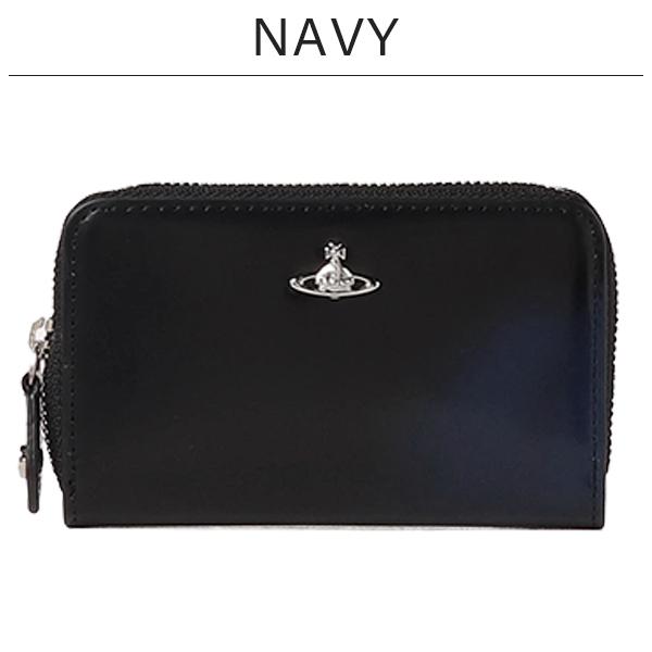 ヴィヴィアンウエストウッド エンべロープ　キーケース　小銭入れ　ネイビー　紺色 ヴィヴィアンウエストウッド エンべロープ キーケース 小銭入れ