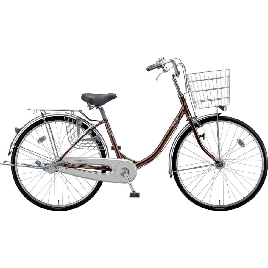 ブリヂストン ノーパンク 26インチ シルバー BRIDGESTONE（ブリヂストン） ノーパンク自転車 プロムナードU26