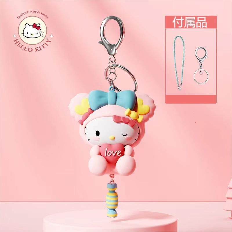 新商品】ハローキティ 両用 ルームミラー キーホルダー かわいい