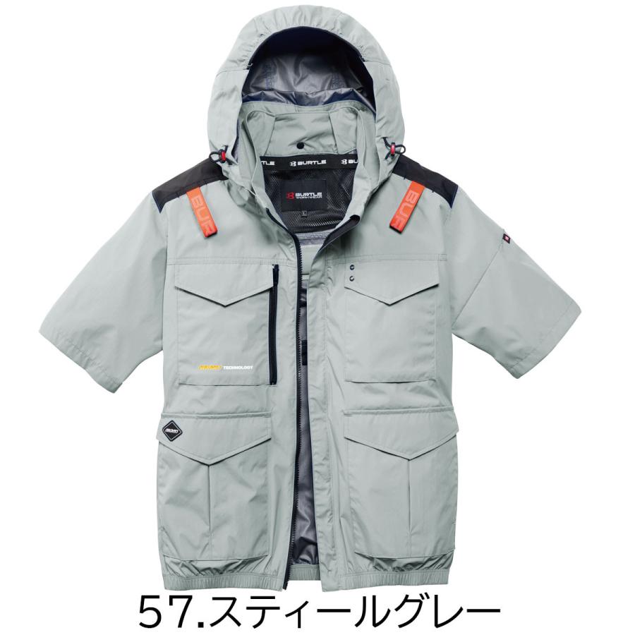 BURTLE AIRCRAFT AC2106 メタリックシルバー 限定受注 BURTLE（バートル） 【2026年新型】ウエア単品 BURTLE AC2106 エアー